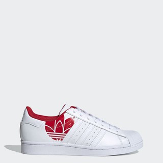 (แท้100%) adidas ORIGINALS รองเท้า Superstar (7.5UK) ผู้ชาย สีขาว FY2828