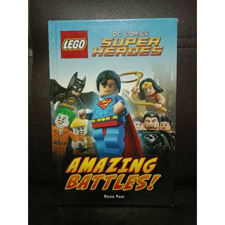 หนังสือปกแข็ง Lego Super Heroes หนังสือหัดอ่าน