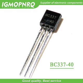 ใหม่ ของแท้ ทรานซิสเตอร์ IC BC337-40 TO92 BC337 TO-92 NPN 100 ชิ้น