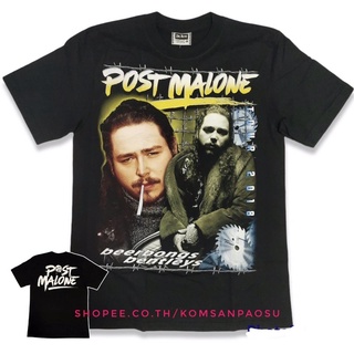 T-shirt  เสื้อยืด Postmalone เสื้อวง post maloneS-5XL