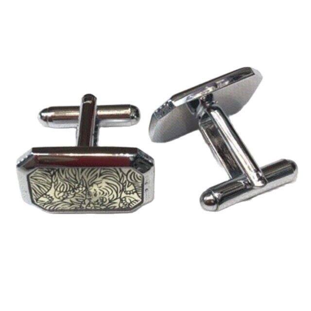 Cufflink กระดุมข้อมืองานสแตนเลสเกรดส่งออก