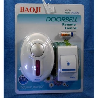 กริ่งประตู ไร้สาย BAOJI Telecorsa สัญญาณไกล 100 เมตรขึ้นไป ใช้กับอาคาร 4 ชั้นได้