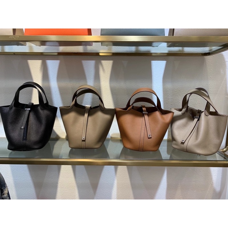 Pico togo 22cm กระเป๋าหนังวัว แบรนด์Lovera