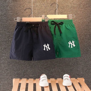 กางเกงขาสั้นเด็กผู้ชาย-สไตล์บางฤดูร้อน-กางเกงแห้งเร็วสำหรับเ…