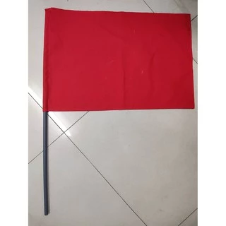 ธงโบกให้สัญญาณ ธงโบกสีเขียวและสีแดง