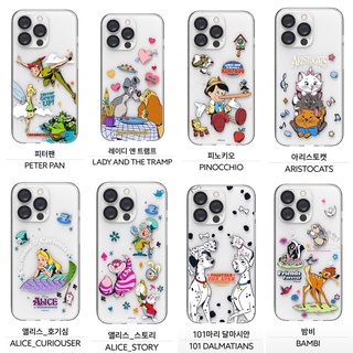 🌈 PreOrder 👑 Disney Storybook Time Clear Case เคสดิสนีย์ ลิขสิทธิ์แท้