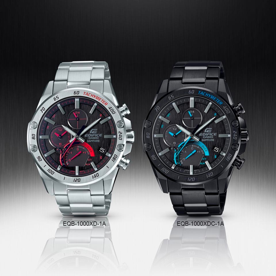 Casio Edifice แท้ นาฬิกาข้อมือผู้ชาย รุ่น EQB-1000XD-1ADR,EQB-1000XDC-1AD (ประกัน CMG)