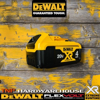 DEWALT แบตเตอรี่ Lithium-ion 20V 4.0Ah รุ่น DCB182 รับประกันศูนย์ 1 ปี