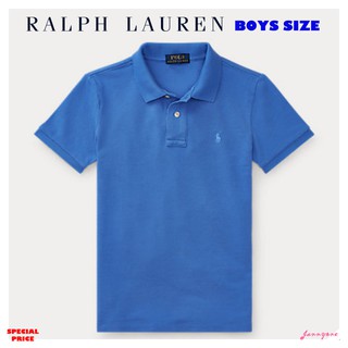 RALPH LAUREN COTTON MESH POLO SHIRT ( BOYS SIZE 8-20 YEARS )