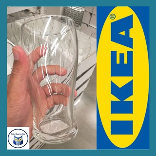 IKEA *พร้อมส่ง* แก้วเบียร์ คุณภาพดดี เนื้อหนา เหมาะสำหรับเบียร์ลาเกอร์ มีให้เลือก 3 ขนาด