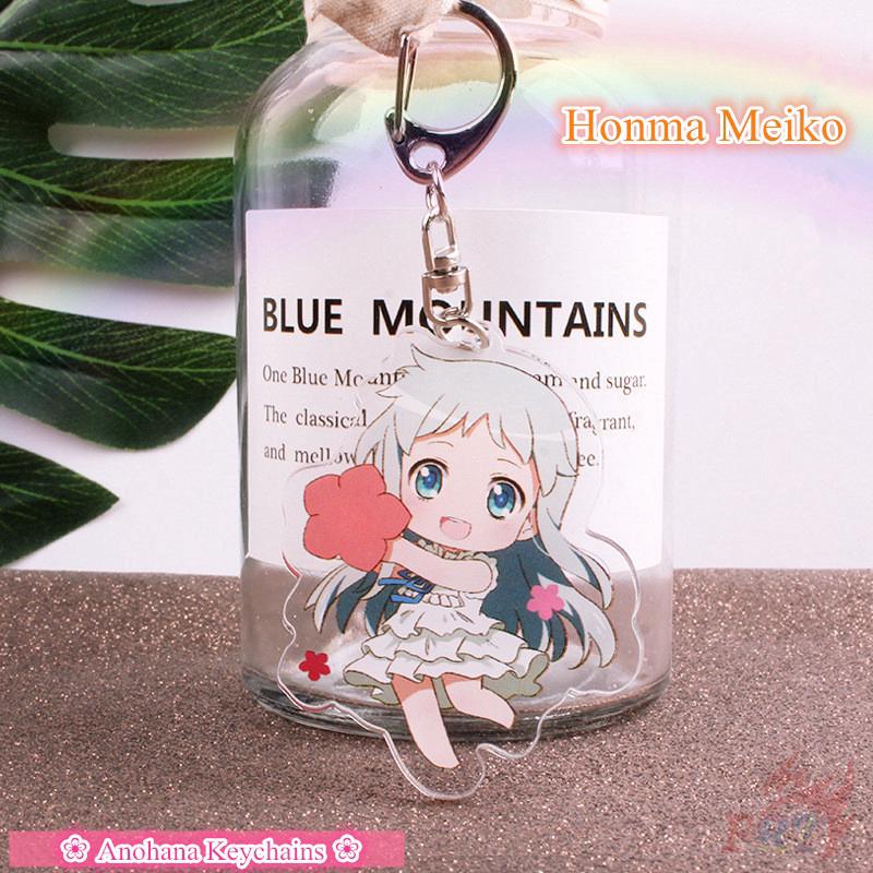 พวงกุญแจห้อยจี้คอสเพลย์ Anohana Honma Meiko
