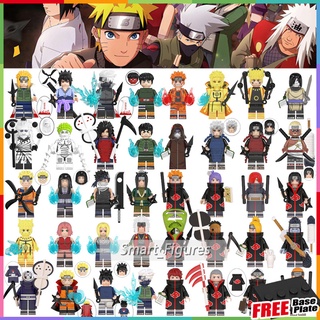 Minifigures Naruto Might Guy Namikaze Minato Tsunade Jiraiya คอลเลกชันของเล่นของขวัญ Mini Figures WM6105-6109