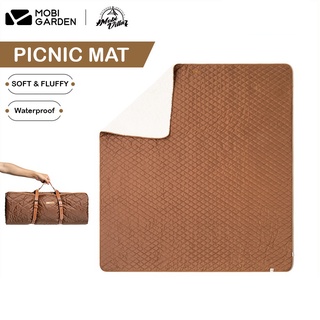 Mobi Garden Picnic Mat ผ้าปูนั่งม้วนเก็บได้ (จัดส่งจากไทย)