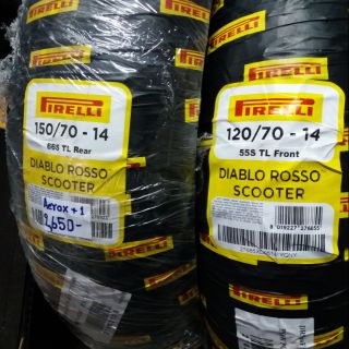 ยางAerox155 Pirelli Diablo Rosso Scooter