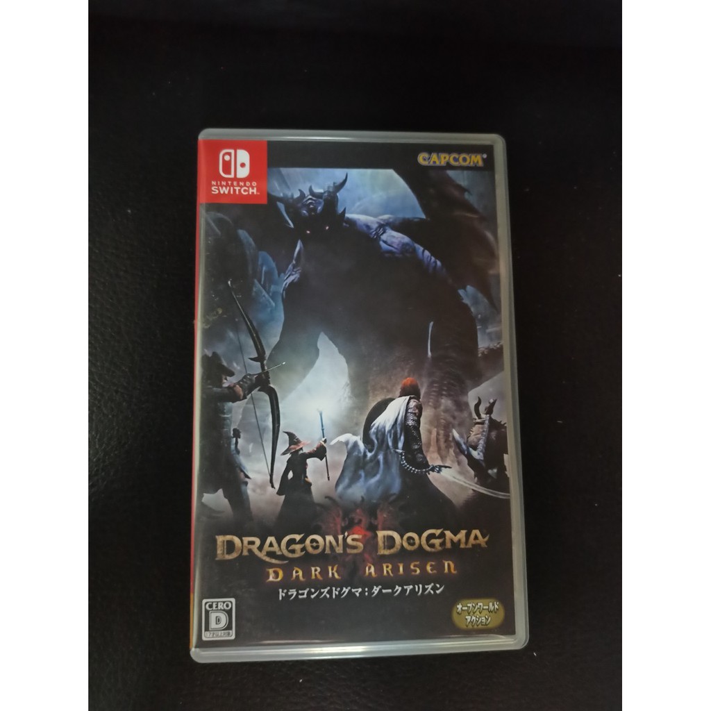 Dragon's Dogma (เล่นEngได้) แผ่น nintendoswitch มือ2 dorgon dogma nintendoswitch มือสอง แผ่นเกมส์ nintendo