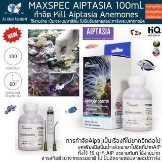 Maxspect Aiptasia Control 100ml. น้ำยาฆ่าอิ๊ป ฉีดง่ายใช้ง่าย ไม่เป็นอันตรายต่อสิ่งมีชีวิตทุกชนิด ฉีด อิปทาเซีย ปลาทะเล