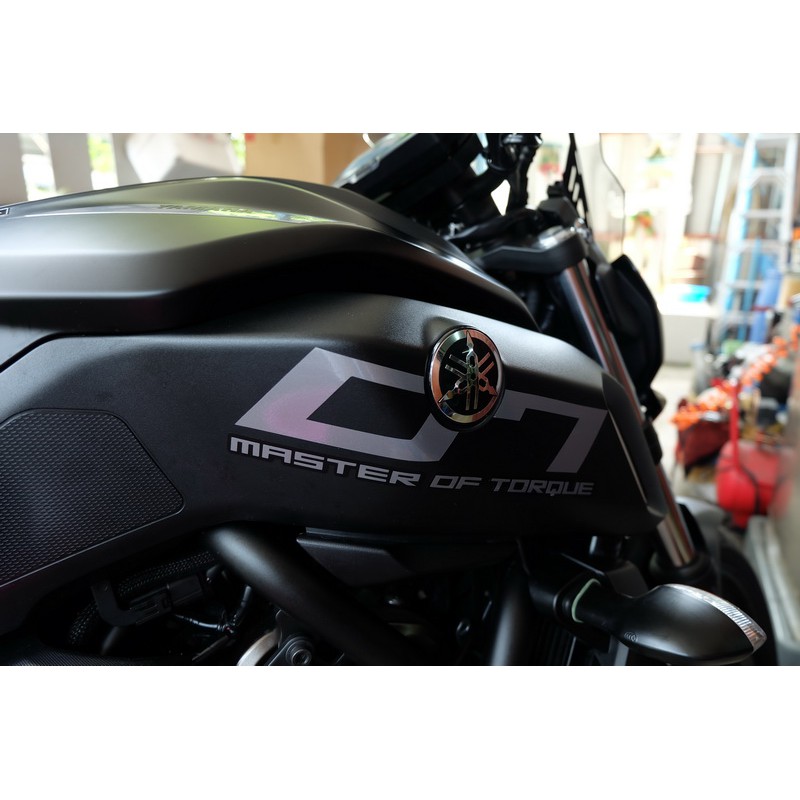 สติ๊กเกอร์ YAMAHA MT07 ( 3M 1080 )