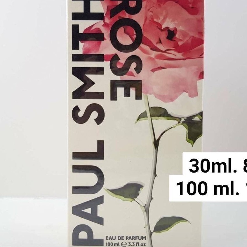 ✷ของแท้ PAUL SMITH ROSE Eau De Parfum 100ml. กล่องซีล  น้ำหอมกลิ่นกุหลาบ ที่สาวๆ ที่หลงใหลในกลิ่นกุหลาบพลาดไม่ได้