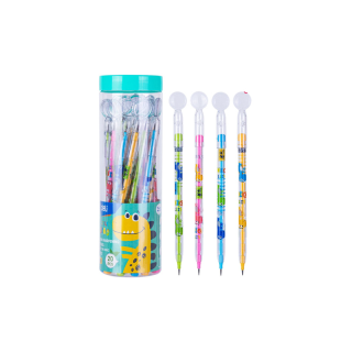 Deli CC092 Non-sharpening Stackable Pencil ดินสอต่อไส้ 11 ไส้ 2B (แพ็คกล่อง 20 แท่ง) ดินสอ เครื่องเขียน ดินสอสอดไส้