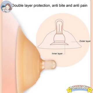 【nono】ฝาครอบป้องกันการกัดและป้องกันความเจ็บปวดแบบสองชั้น