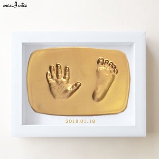 🧡ปั้มมือเท้า เด็กทารก ปั้มเท้าเด็กแรกเกิด ชุดปั๊มมือเท้าเด็ก ทำเอง DIY#ชุดปั๊มมือเท้าเด็ก ของขวัญ กรอปรูปเด็กแรกเกิด