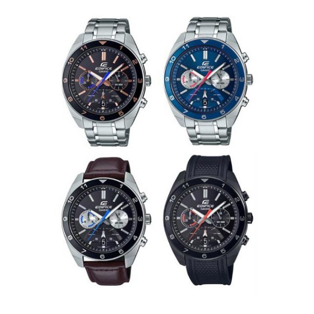 Casio Edifice นาฬิกาข้อมือผู้ชาย รุ่น EFV-590,EFV-590D (EFV-590D-1A,EFV-590D-2A,EFV-590L-1A,EFV-590PB-1A)