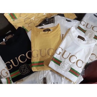 เสื้อยืดแบรนด์เนมงานป้าย gucci