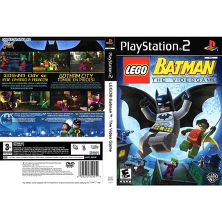 แผ่นเกมส์ PS2 LEGO Batman - The Videogame   คุณภาพ ส่งไว (DVD)