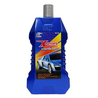 Car care solution BLUE POWER X-SERIES SCRATCH AWAY 500ML Car accessories Hardware hand tools น้ำยาดูแลรถยนต์ ครีมขัดสีลบ