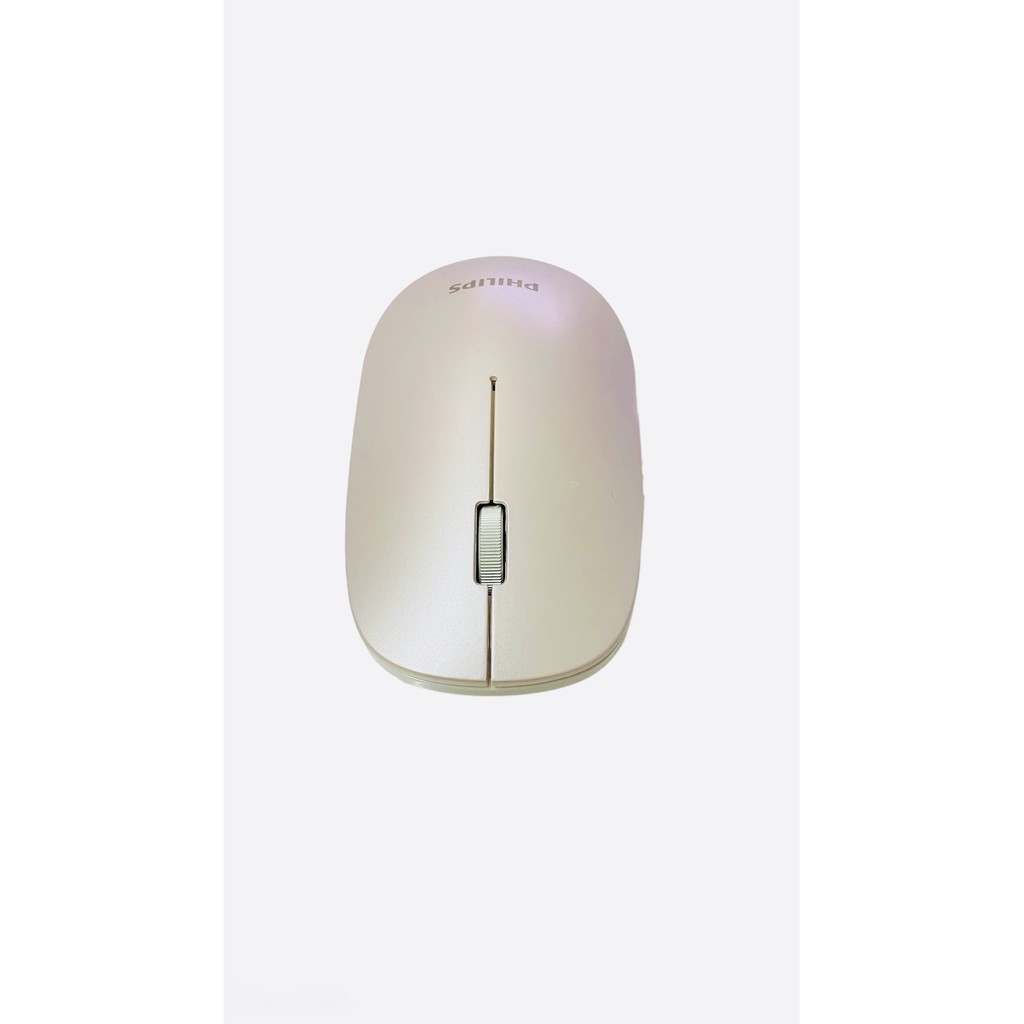 Philips M305 (SPK7305) สีชมพุอ่อน เมาส์ไร้สาย เมาส์สำหรับเล่นเกมหรือทำงาน Philips Wireless Mouse SPK