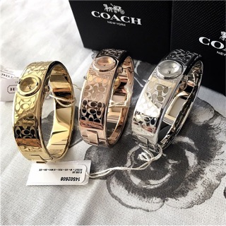 Coach watch นาฬิกาข้อมือแบบกำไล แท้100%