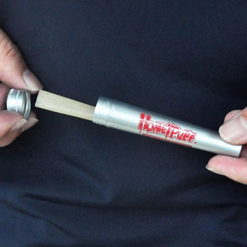 Honey puff Joint Tube กระบอกอลูมิเนียมขนาดคิงไซส์ เก็บโรล
