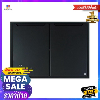 หน้าบานคู่ KING CURVE 96x68.8 ซม. สีเทาDOUBLE KITCHEN CABINET DOOR KING CURVE 96X68.8CM GRAY