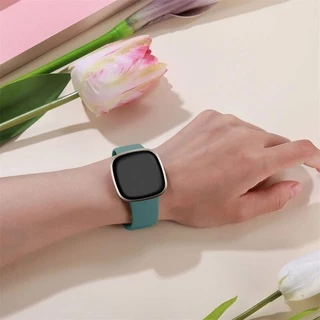 🇹🇭พร้อมส่ง สาย Fitbit Versa4 / Versa3 / Fitbit Sense2 / Sense สายซิลิโคนสายสำหรับ นาฬิกา Fitbit Versa 3 / Fitbit Sense