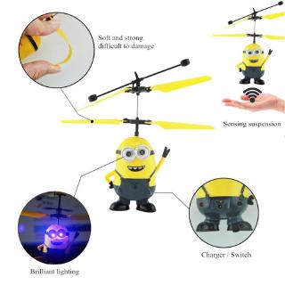 เฮลิคอปเตอร์ despicable me minion quadcopter drone ของเล่นสําหรับเด็ก