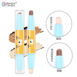 HengFang 3 Color cute bear 3D waterproof double-headed bronze high gloss repair stick 3.4g #H8469