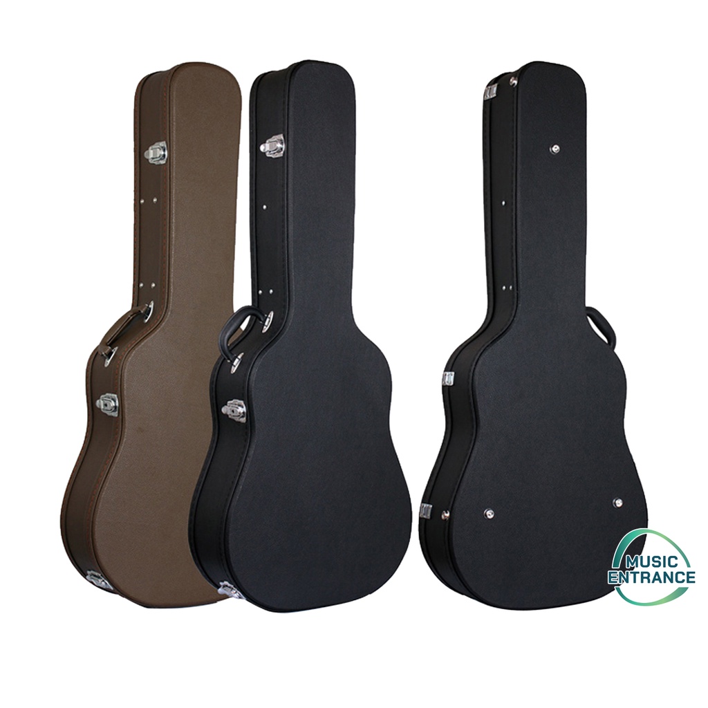 Acoustic Guitar Case หนัง PG-4102 เคสกีต้าร์โปร่ง เคสกีต้าร์ ฮาร์ดเคสกีตาร์ ขนาด 41 นิ้ว