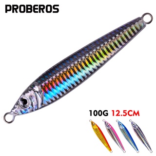 Proberos เหยื่อตกปลาปลอม 100 กรัม 12.5 ซม. พร้อมตะขอ 1 ชิ้น