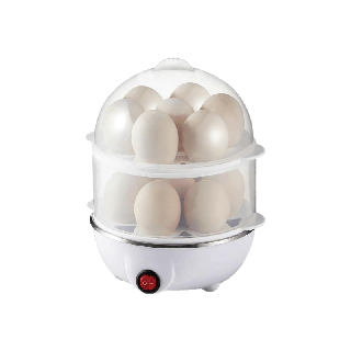 [ของแท้ประกันศูนย์] Gaabor Egg Boiler เครื่องนึ่งไข่ 14 ใบ GE-M03A ขนาดใหญ่สองชั้น นึ่งไข่ ตัดไฟอัตโนมัติ ปลอดภัย