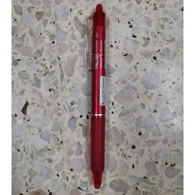 ปากกา Pilot Frixion Clicker (สีแดง) 0.7