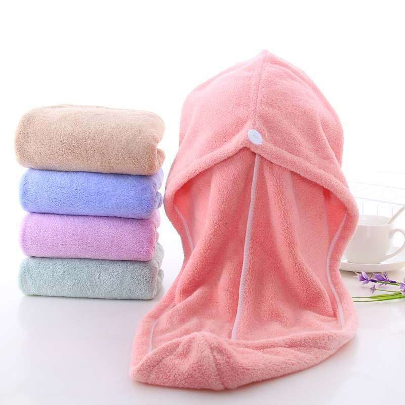 ▼JUN-22 ผ้าคลุมผมแห้งไว ดูดซับน้ำได้ดี มี 6 สี