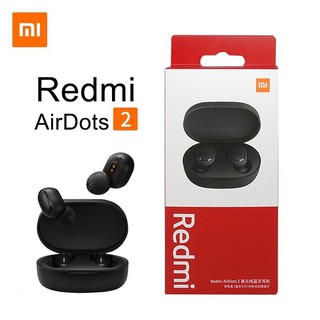 Xiaomi Redmi AirDots 2 / Airdots S / Airdots Bluetooth 5.0 TWS หูฟังบลูทูธอัจฉริยะ หูฟังบลูทูธ（ก่ลองแดง)