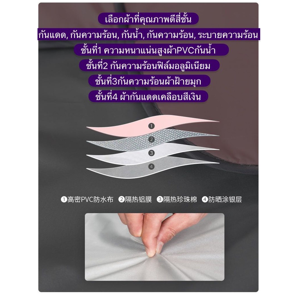 ถุงมือขับมอไซค์ สกู๊ตเตอร์ จักรยาน กันแดด กันน้ำ กันฝน ระบายความร้อน ไม่อับมือ ไม่เก็บกลิ่น ป้องกันไม่ใ้ห้มือดำ - รูปที่ 7