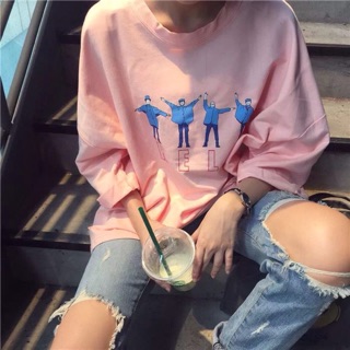 SALE!! [พร้อมส่ง] Help Korea style tee