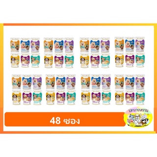 Petsimo เพ็ทซิโม่ อาหารสุนัข ชนิดซอง 70 g 48ซอง