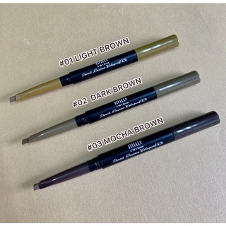 Mille มาสคาร่า 2 in 1 Brow pencil Mascara Waterproof