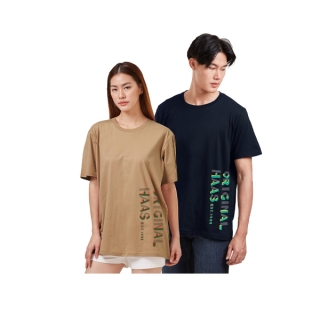 haas เสื้อยืดแขนสั้น unisex ผู้ชาย ผู้หญิง ลายสกรีน SBSK2629