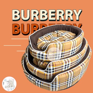 Burberry Style เบาะนอนสุนัข เบาะนอนแมว ที่นอนสุนัข ที่นอนแมว