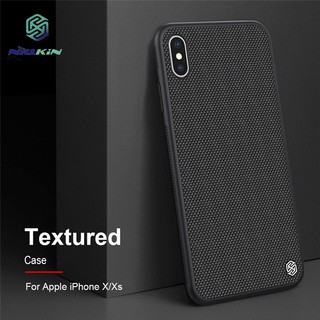 Nillkin เคสโทรศัพท์ TPU + PC ไนล่อนไฟเบอร์ กันลื่น สําหรับ iPhone X / XS / XR / XS Max