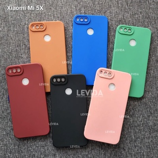 เคส Xiaomi A1 Mi 5X Redmi 6 Pro Redmi 6A Xiaomi Mi A2 Mi 6X Xiaomi Mi A2 Lite เคส Pro เคสกล้อง บาง เนื้อแมตต์ ซิลิโคน เคสสี Xiaomi Mi 5X Mi A1 Redmi 6 Pro Xiaomi Mi 6X Mi A2 Mi A2 Lite